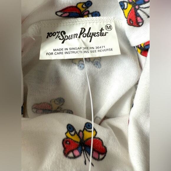 NOS vintage 80s butterfly turtleneck. S - Picture 4 of 7